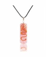 Reikved Orgone Chocolate Pendant Rose Quartz Stone Natural Healing Crystals And Stones Crystal Pendants Necklace (Pack Of 399)