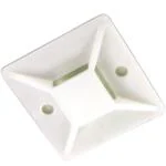 rtsense - Nylon Cable Zip Tie Mounts, Self-Adhesive Tie Mount for Wire Alightment Arrangement DIY Works (19mm * 19mm) Pack of 500 Pc