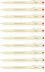 Pilot Hi-Tecpoint 05 Extra Fine Point Liquid Ink Pen | Tip Size - 0.5 MM | Unique Dimple Tip Technology | Ink Colour - 5 Blue and 5 Red | Pack of 10