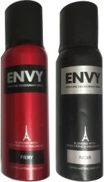 Envy Fiery Deodorant Spray, Noir Deodorant Spray Deodorant Spray, 120 Ml (Pack Of 2)