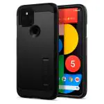 Spigen Black TPU Tough Armor Back Cover Case For Google Pixel 5