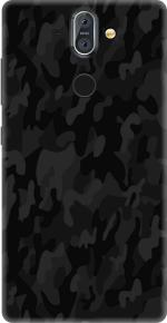 SRG INFOTECH Nokia 8 Sirocco Mobile Skin (Black Camio)