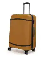 it luggage Quaint Advent Brown with Dark Brown Trims Large-80cm-Check in Luggage Hardsided Suitcase Travel Bag with Wet Pouch and Shoe Pouch Expandable 8 Wheel Luggage Trolley