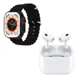 APPO Black Smart Watch with Bluetooth Calling with Truly Wireless In Ear Earbuds Smart Watch & Earbuds Combo Pack of 2