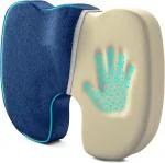 ALANFIT ORTHODESIGN Memory Foam Coccydynia Cushion Coccyx Orthopedic Seat Cushion Coccyx Cushion for Relief from Lower Back, Sciatica, Tailbone, Lumbar Pain , Piles Hemorrhoids - AF-COCX-37