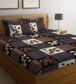 La elite Microfibre printed bedsheet for double bed sheet size 88 inches x 88 inches with 2 pillow covers