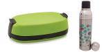 tiff On nexx Combo of Electrical Lunch Box 740 ml with Stainless Steel Bottle 800 ml (Green)