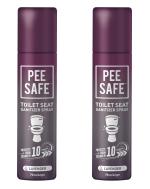 Pee Safe - Toilet Seat Sanitizer Spray 75 ML Lavender x Pack of 2