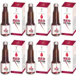 DEE INDIA HERBALS Red Oxygen Syrup A Blood Purifier (225 Ml ) (Pack of 6)