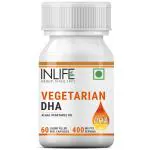 Inlife Vegetariana 3 Dha Algal Oil Supplement 400 mg Liquid Filled Vegetarian 60 Capsules