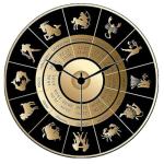 eKARTIK Zodiac Sign Printed/Designer Wall Clock for Home