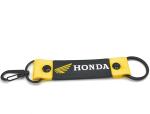 Blue Aura Jdp Yellow, Black Rubber Honda Pvc Keychain With Hook Key Chain