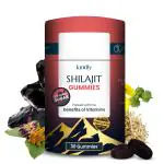 Kindly Health Pure Original Himalayan Shilajit/Shilajeet Gummies for Strength, Stamina & Energy| Immunity Booster with Gokshura and Vitamins C, D, B9, B12 | No Added Sugar |  Natural Berry Flavour| (30 gummies)