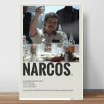 RAINFIRE CREATION Pablo Escobar Narcos Poster for Home Office and Student Room Wall Decor | 12x18 Multcolor Paper Print (18 inch X 12 inch)