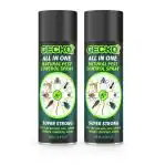 Gecko Home Pest Repellent Control | 100% Natural | No Kill Just Repel Easy to Use Non-Toxic (200ML) | Ant, Cockroach, Rat, Lizard, Bed Bugs, Spider (Pack of 2)