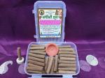 Gurushraddha Nandini Dhoop Ayurvedic Herbs Cow dung Sticks Natural & Mosquito repellent Dhoop Batti.(60 Sticks) .
