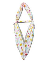 VParents Fruity Baby Cradle Cloth with Seperator (Pink)