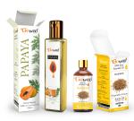 GO WOO Pack of 2 Aniseed Essential Oil and Papaya Seed Carrier Oil - 100% Natural Oil For oily skin