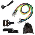 Whinsy Resistance Tube for Workout | Exercise Equipment for Home Gym | Resistance Tube Set for Exercise | Workout for Men & Women | with Door Anchor Foam Handles & 30+ Exercises Guide | Heavy Duty