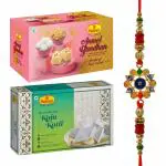 Haldiram's Nagpur Anmol Bandhan (Gift Box), Kaju katli 500 gm With Premium Rakhi