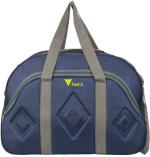 FEDRA Blue Polyester Strolley Duffel Bag - 45 L