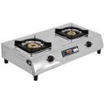 VH VANSH HOME - 2 Burner Brass - Gas Stove :VH2B-203