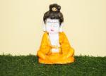 Beckon Venture Poly resin Lord Buddha Statue Decorative Showpiece