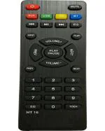 NixGlobal ZEBRONICS1 Remote Compatible with ZEBRONICS HOME THEATER Remote Controller (Black)