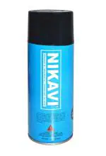 Nikavi Gloss Black Paint Spray Can, 400 ml