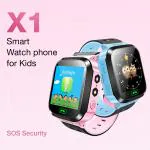 Sekyo X1 Pink Kids Smart Watch with Sim Calling, Camera, Location Tracking, Class Mode(Do Not Disturb), SOS, Safe Zone Alert, Remote Monitoring (Full Parent Control via App)
