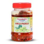 Meenakshi's Home Made Amla Achar | Tangy Goodness with Traditional Indian Spices | Juicy Amla | 100% Natural, No Preservatives, Fresh Pickles Made with Mother's Love | 250g