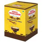 SHREE DWARKADHISH 5 Liter Premium Desi Cow Ghee | Danedar Cow Ghee| Pure Ghee (Pack of 1)