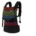 Kid Safe Multicolor Checks Hand Woven Pure And Narural Organic Cotton Baby Carrier
