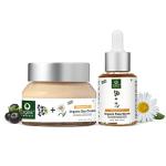 Vitamin C Face Cream & Serum for Skin Whitening & Brightening, Eliminates Scars & Blemishes, Ideal For All Skin Type, Paraben & Sulphate Free (Cream 50gm + Serum 30ml, Pack of 2)