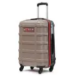 uppercase Cargo 66cm(Medium) CheckIn Trolley Bag Dual-Tone Sustainable Hardsided Luggage Secure Combination Lock Scratch-proof Surface Mesh ConviPack Suitcase for Men & Women 2000 Days Warranty(Taupe)