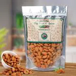 Sri Manikanta Enterprises Almonds 1 kg | Grade-A Quality | Nutrient-Rich | Heart-Healthy | Energy Booster | Dried Almonds | Badam Giri Nuts & Dry Fruits | Packed with Protein | No Additives or Preservatives