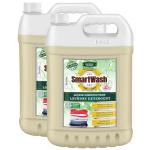 SmartWash Laundry & Fabric Liquid Detergent with 99.9% Germ Kill Disinfection Protection (Pure Bliss), 10L (5L Each, Pack of 2)
