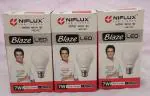 Niflux Led 7W| Blaze Led Bulb| Pack of 3