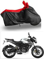 OPZET INDIA Black and Red Bajaj Pulsar NS 200 Two Wheeler Cover