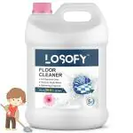 LOSOFY 100% Germ Cleaner Floor Cleaner - Anti Bacterial Formula for Tough Stains and Refreshing Cleanliness