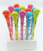 Neel Plastic Multicolor Fancy Mechanical Pencil With Eraser 0.7 Mm Leads For Kids (Pack Of 6)