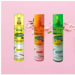 Herbal Strategi - NatureSpray Room Freshener Spray Lemon + White Lily + Sandal - Made With Natural Essential Oils 250mL each