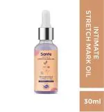 Sanfe Intimate Stretch Mark Oil - Lavender, Camellia, Jojoba - 30 ml - fades stretch mark and dark spots on buttocks, breasts, thighs
