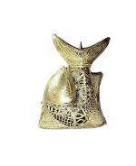 ZYANA Copper Plated Shree Panchanan Ganesh Yantra for Pooja, Prosperity