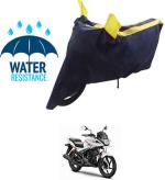 RONISH Waterproof Two Wheeler Cover for Hero (Ignitor, Blue, Yellow)