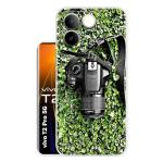 Snazzy Multicolor Silicon Shock Proof Back Cover for vivo T2 Pro 5G