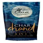 SHRIPHAL CHAR CHAND 4 IN 1 PREMIUM INCENSE STICKS ZIPPER (PACK OF 4)