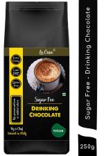 La Casa Vegan Dark Drinking Chocolate - Sugar Free Chocolate 250 Gm