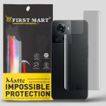 FIRST MART Matte Back Impossible Flexible Nano Fiber ( 4 Layer) for OnePlus 10R 5G