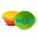 Munchkin White Hot Toddler Bowls, Multicolor, 3 Count